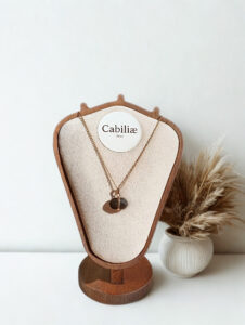 Collar Agata Negra