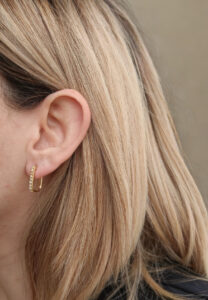 Pendientes Cuadrados Brillantes